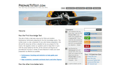 Desktop Screenshot of preparetotest.com
